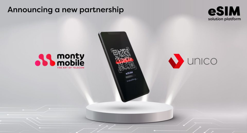 Monty Mobile Partners with Unico