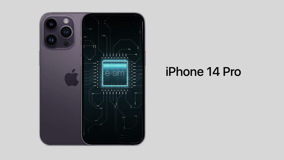 iPhone 14 paired with Monty Mobile's services, illustrating seamless integration between device and service